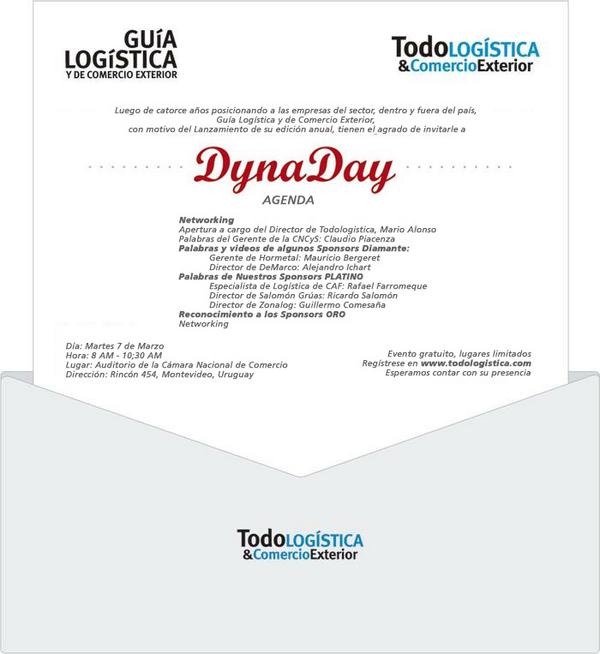 Te esperamos mañana: Lanzamiento de la Guía Logística 2016
